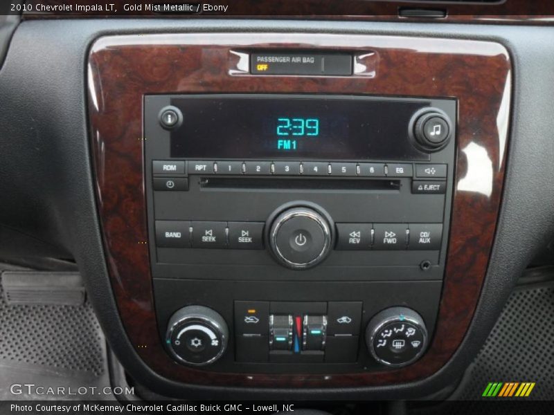 Gold Mist Metallic / Ebony 2010 Chevrolet Impala LT