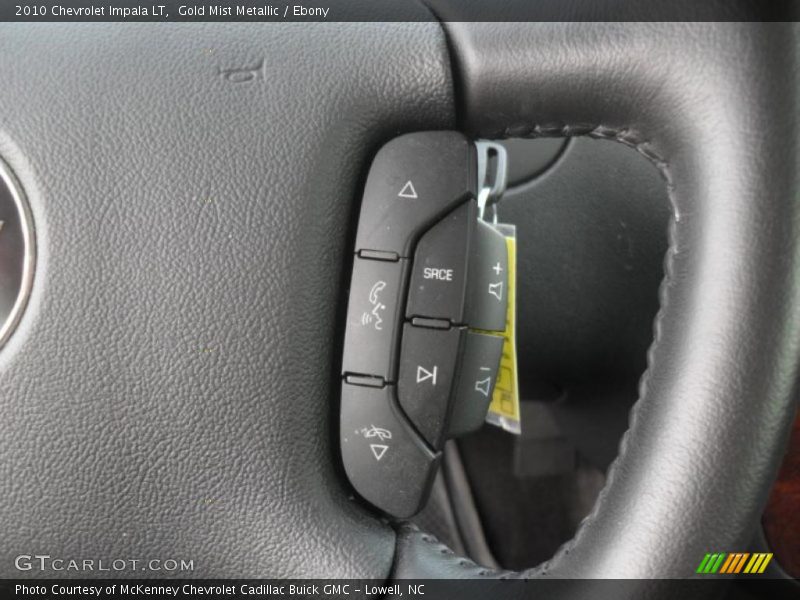 Gold Mist Metallic / Ebony 2010 Chevrolet Impala LT