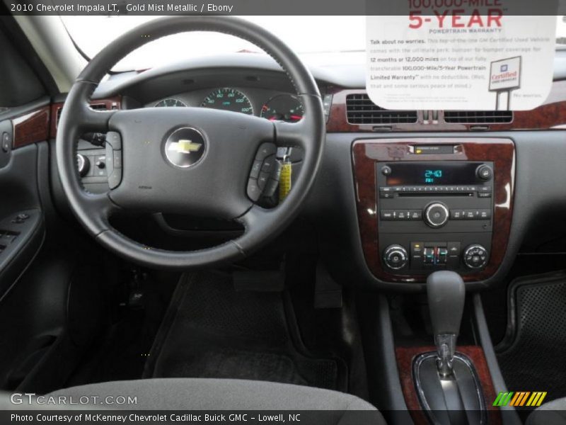 Gold Mist Metallic / Ebony 2010 Chevrolet Impala LT