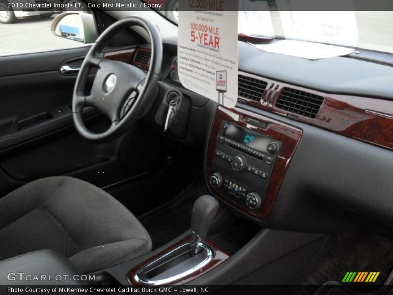Gold Mist Metallic / Ebony 2010 Chevrolet Impala LT