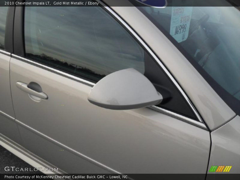 Gold Mist Metallic / Ebony 2010 Chevrolet Impala LT