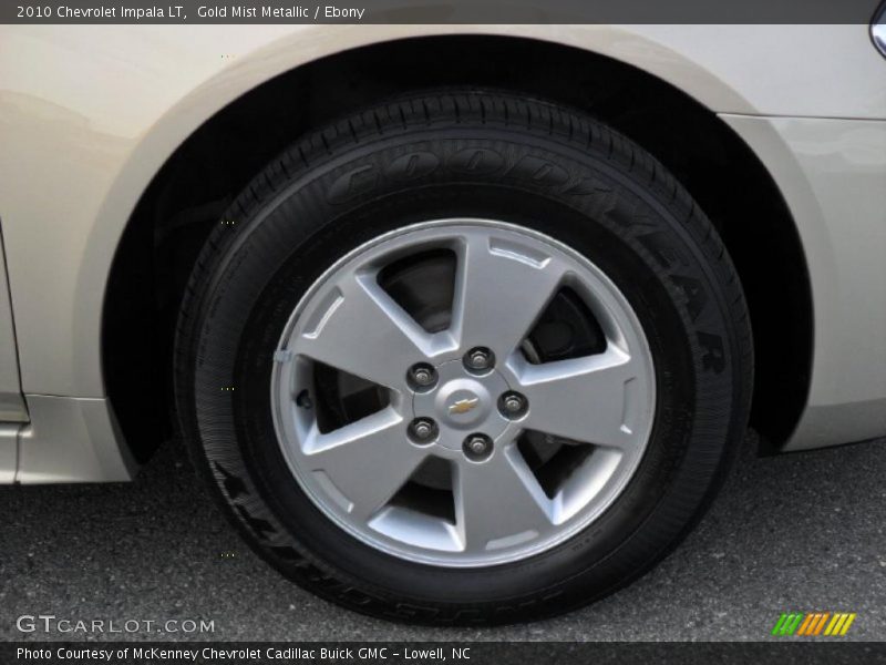 Gold Mist Metallic / Ebony 2010 Chevrolet Impala LT