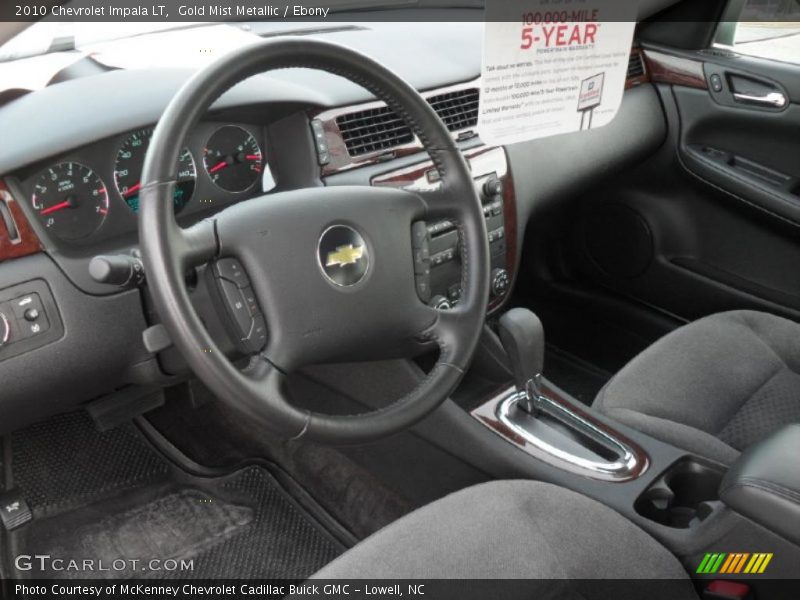 Gold Mist Metallic / Ebony 2010 Chevrolet Impala LT