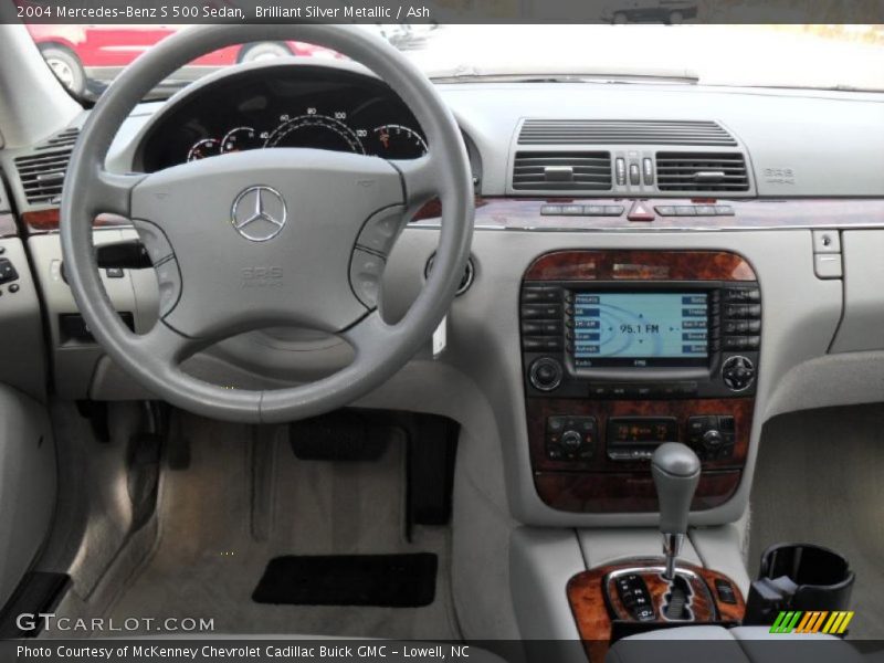 Dashboard of 2004 S 500 Sedan