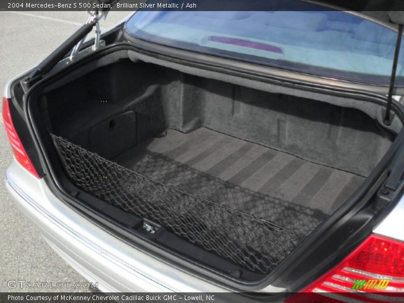  2004 S 500 Sedan Trunk