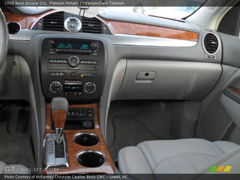Platinum Metallic / Titanium/Dark Titanium 2008 Buick Enclave CXL