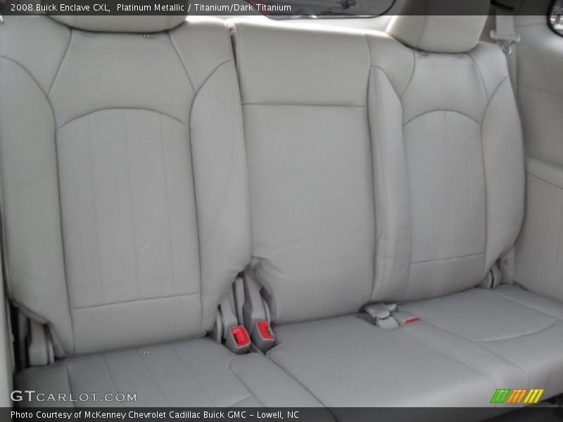 Platinum Metallic / Titanium/Dark Titanium 2008 Buick Enclave CXL