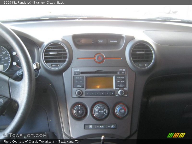 Titanium Gray / Black 2009 Kia Rondo LX