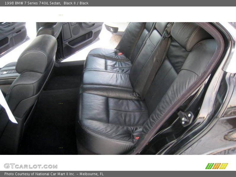 1998 7 Series 740iL Sedan Black Interior