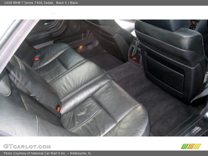  1998 7 Series 740iL Sedan Black Interior
