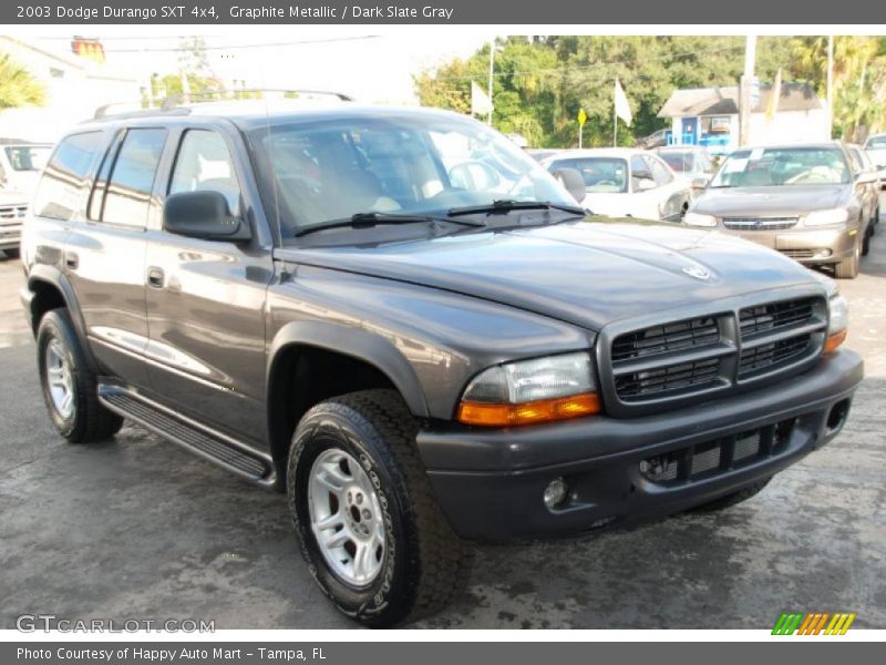 Graphite Metallic / Dark Slate Gray 2003 Dodge Durango SXT 4x4
