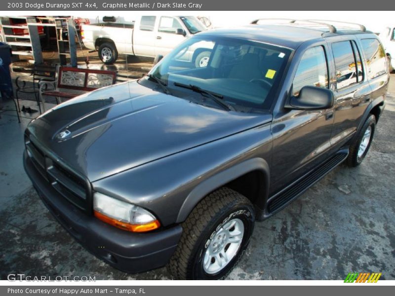 Graphite Metallic / Dark Slate Gray 2003 Dodge Durango SXT 4x4