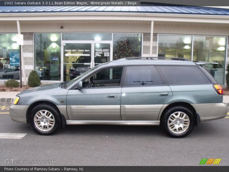  2002 Outback 3.0 L.L.Bean Edition Wagon Beige Interior