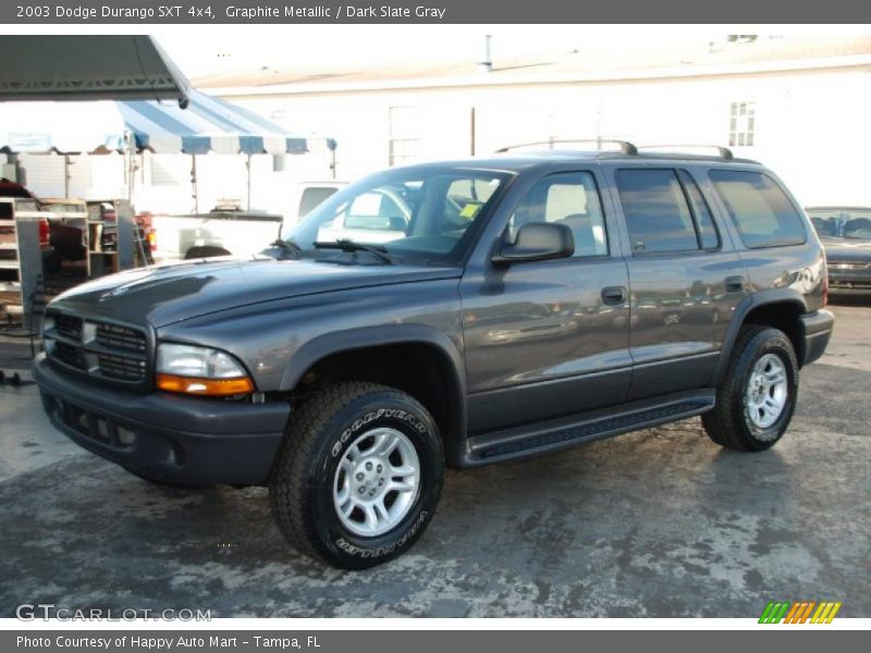 Graphite Metallic / Dark Slate Gray 2003 Dodge Durango SXT 4x4