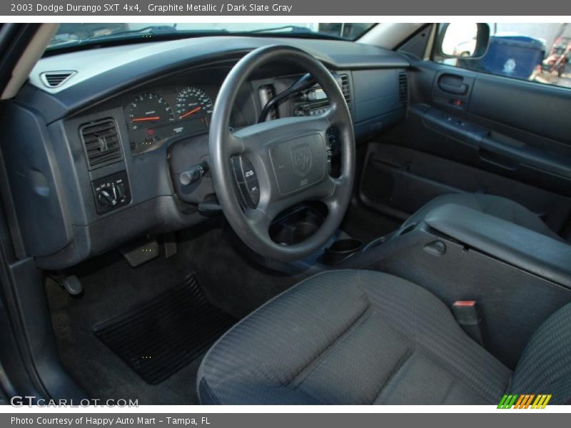Graphite Metallic / Dark Slate Gray 2003 Dodge Durango SXT 4x4