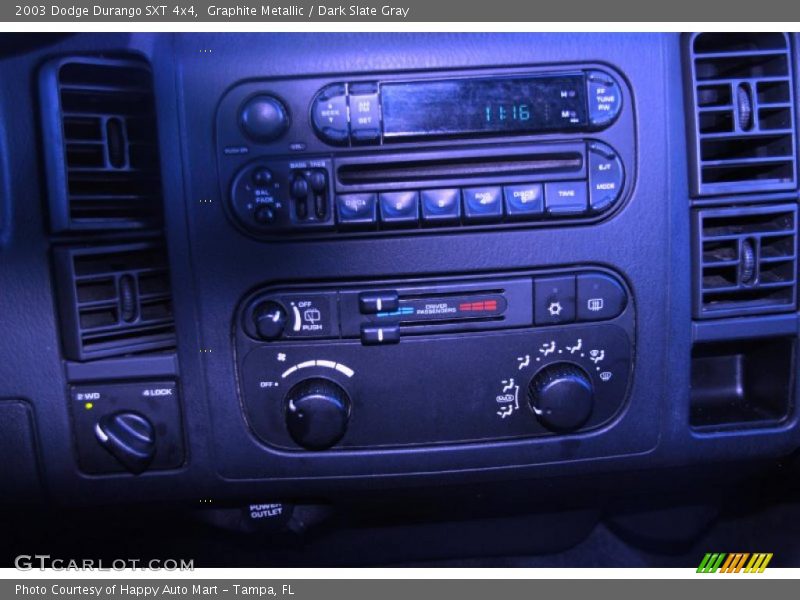 Graphite Metallic / Dark Slate Gray 2003 Dodge Durango SXT 4x4