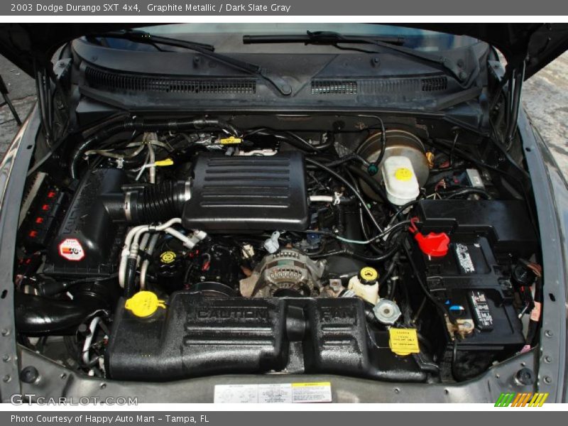 Graphite Metallic / Dark Slate Gray 2003 Dodge Durango SXT 4x4