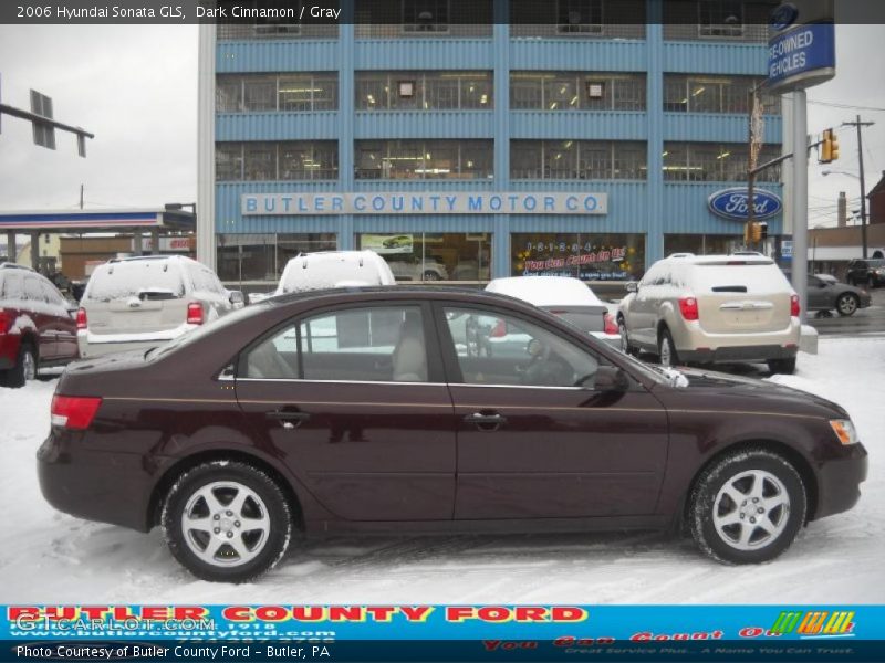 Dark Cinnamon / Gray 2006 Hyundai Sonata GLS
