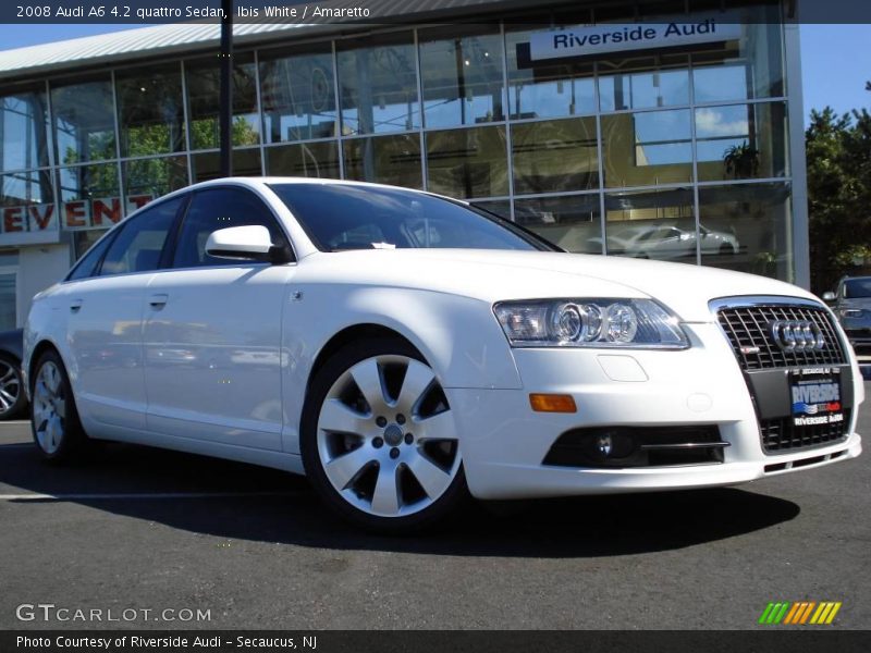Ibis White / Amaretto 2008 Audi A6 4.2 quattro Sedan
