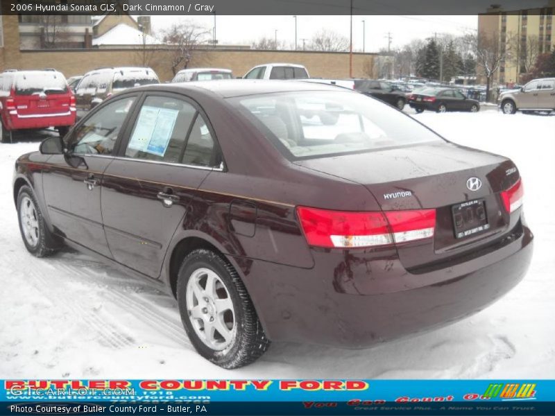 Dark Cinnamon / Gray 2006 Hyundai Sonata GLS