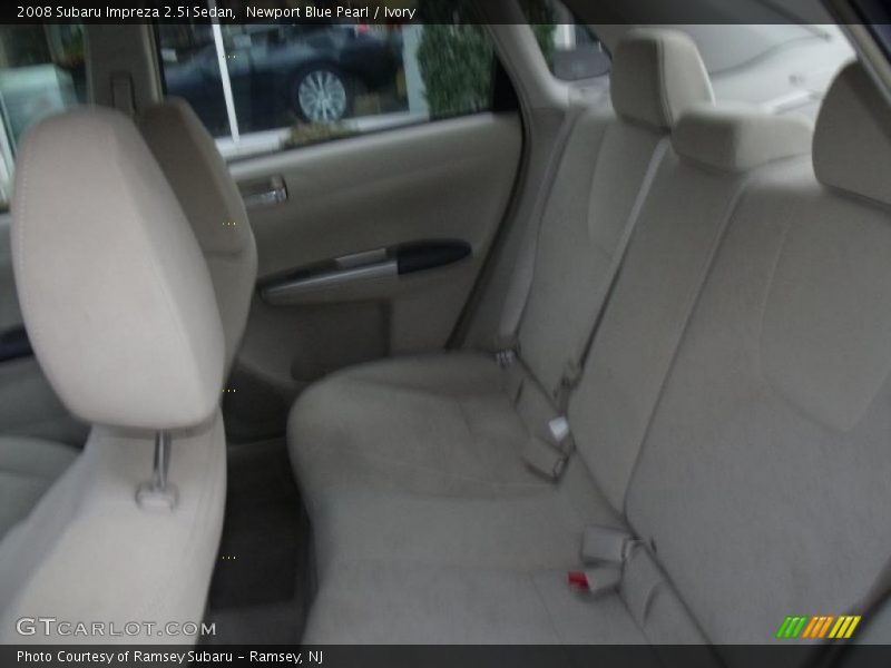 Newport Blue Pearl / Ivory 2008 Subaru Impreza 2.5i Sedan