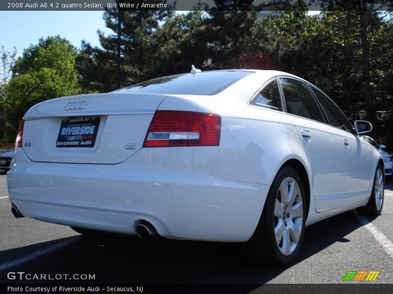 Ibis White / Amaretto 2008 Audi A6 4.2 quattro Sedan