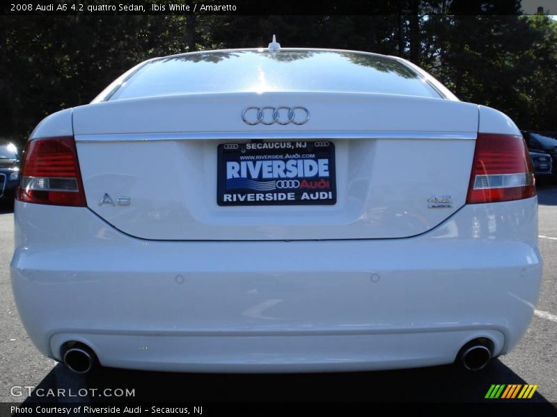 Ibis White / Amaretto 2008 Audi A6 4.2 quattro Sedan