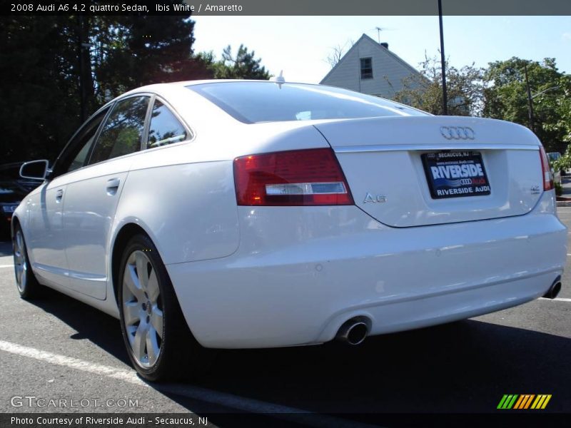Ibis White / Amaretto 2008 Audi A6 4.2 quattro Sedan