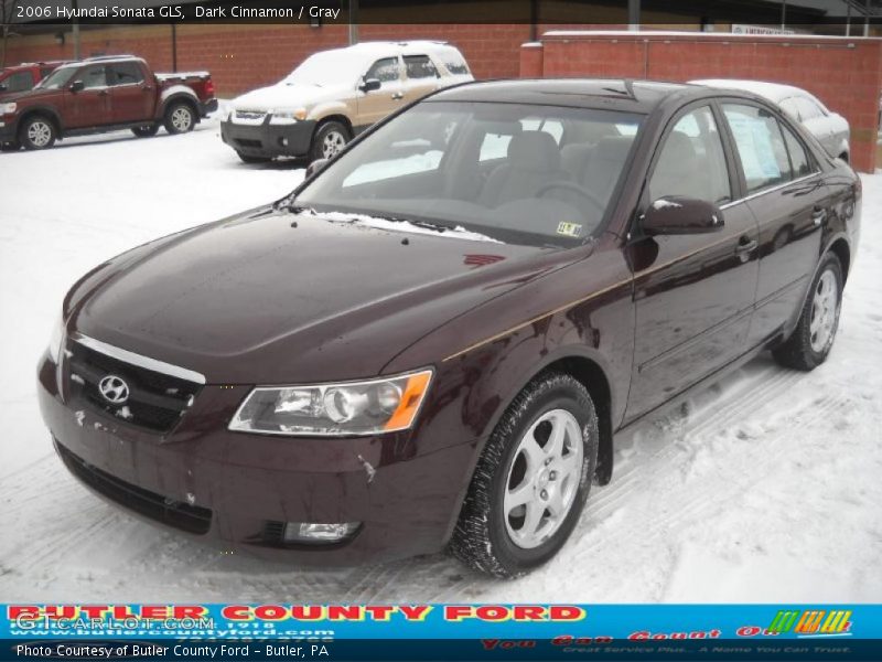 Dark Cinnamon / Gray 2006 Hyundai Sonata GLS
