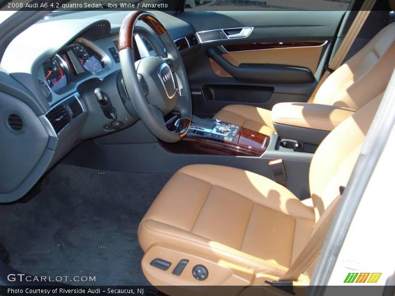 Ibis White / Amaretto 2008 Audi A6 4.2 quattro Sedan