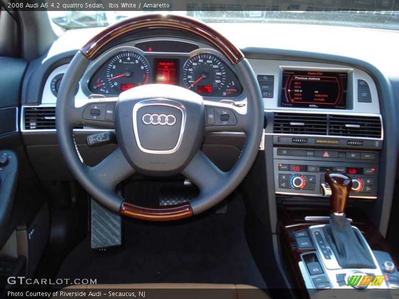 Ibis White / Amaretto 2008 Audi A6 4.2 quattro Sedan