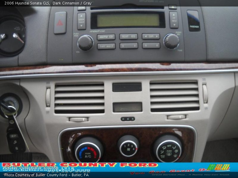 Dark Cinnamon / Gray 2006 Hyundai Sonata GLS