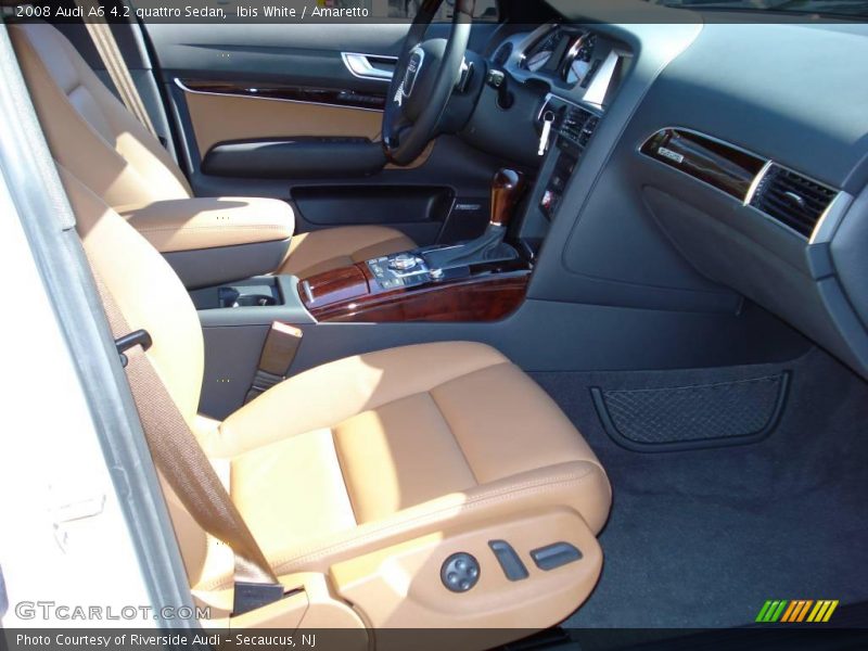 Ibis White / Amaretto 2008 Audi A6 4.2 quattro Sedan