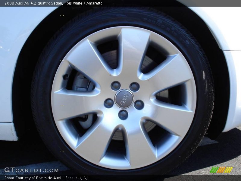 Ibis White / Amaretto 2008 Audi A6 4.2 quattro Sedan