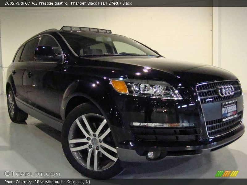 Phantom Black Pearl Effect / Black 2009 Audi Q7 4.2 Prestige quattro