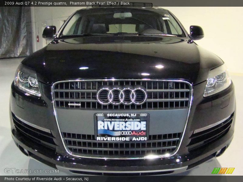 Phantom Black Pearl Effect / Black 2009 Audi Q7 4.2 Prestige quattro