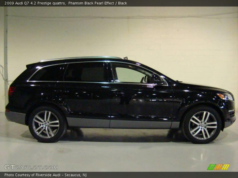 Phantom Black Pearl Effect / Black 2009 Audi Q7 4.2 Prestige quattro