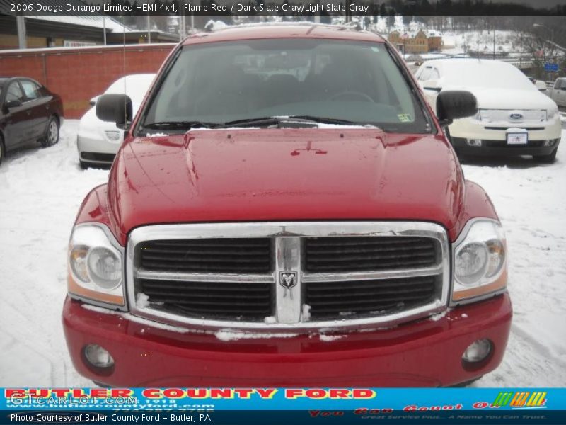 Flame Red / Dark Slate Gray/Light Slate Gray 2006 Dodge Durango Limited HEMI 4x4