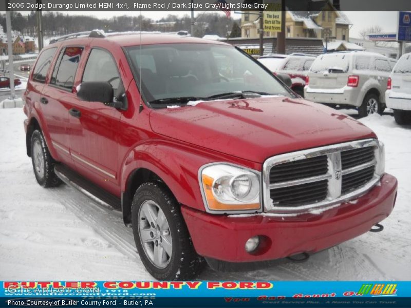 Flame Red / Dark Slate Gray/Light Slate Gray 2006 Dodge Durango Limited HEMI 4x4