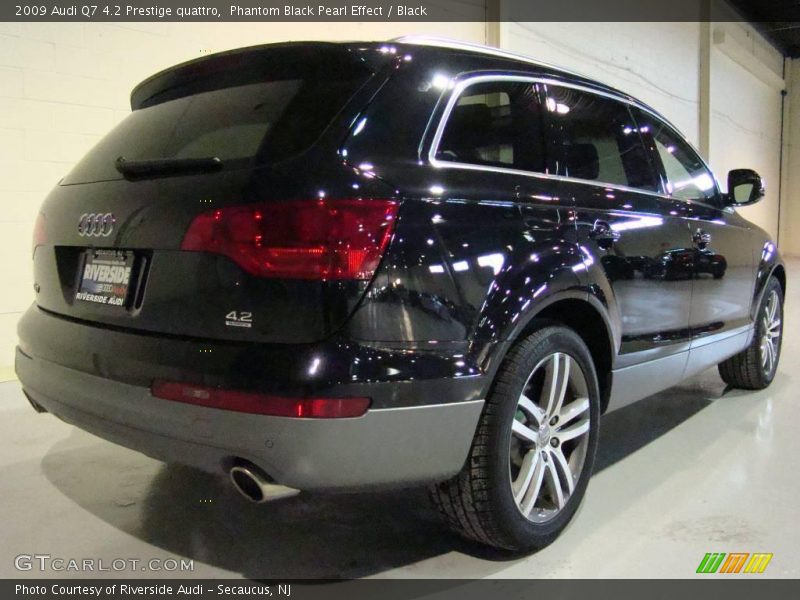 Phantom Black Pearl Effect / Black 2009 Audi Q7 4.2 Prestige quattro