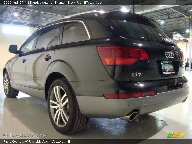 Phantom Black Pearl Effect / Black 2009 Audi Q7 4.2 Prestige quattro