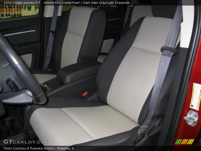 Inferno Red Crystal Pearl / Dark Slate Gray/Light Graystone 2009 Dodge Journey SXT