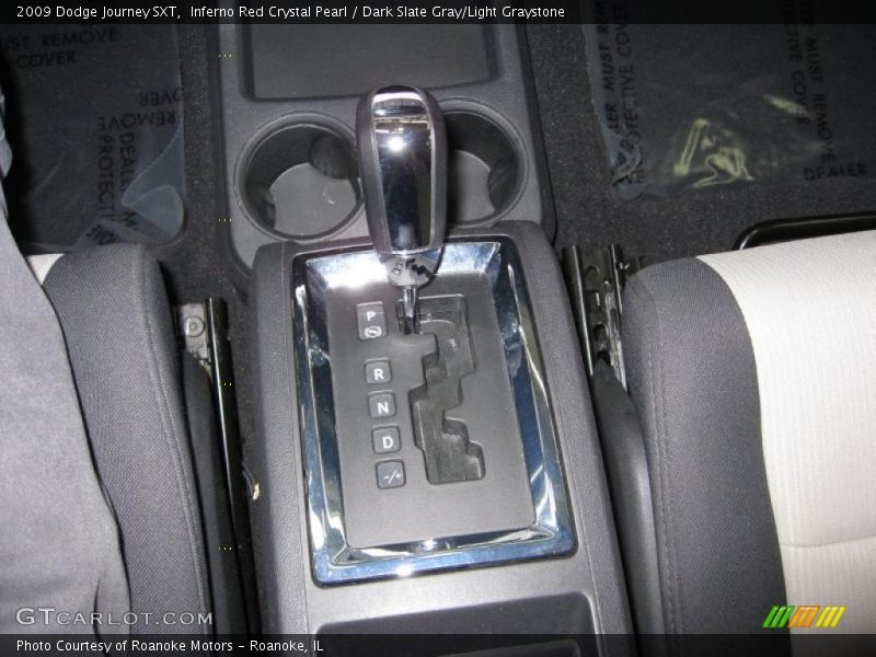 Inferno Red Crystal Pearl / Dark Slate Gray/Light Graystone 2009 Dodge Journey SXT