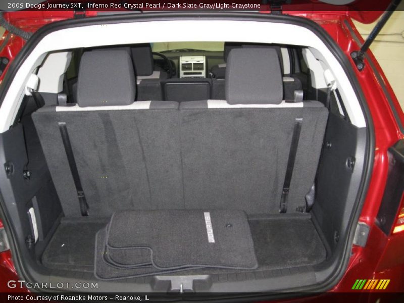 Inferno Red Crystal Pearl / Dark Slate Gray/Light Graystone 2009 Dodge Journey SXT