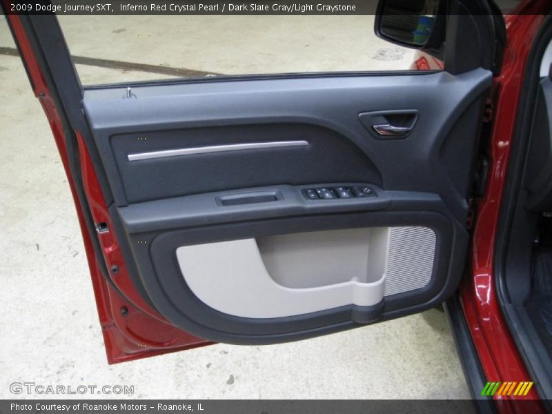 Inferno Red Crystal Pearl / Dark Slate Gray/Light Graystone 2009 Dodge Journey SXT