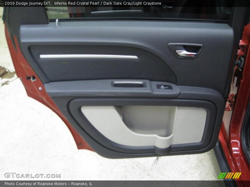 Inferno Red Crystal Pearl / Dark Slate Gray/Light Graystone 2009 Dodge Journey SXT