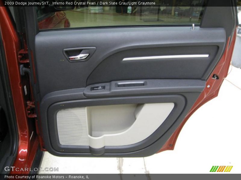 Inferno Red Crystal Pearl / Dark Slate Gray/Light Graystone 2009 Dodge Journey SXT