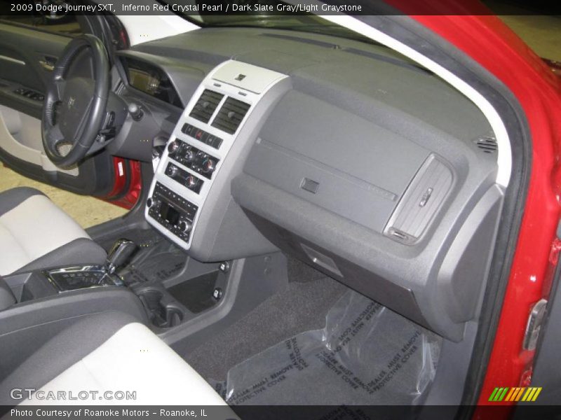 Inferno Red Crystal Pearl / Dark Slate Gray/Light Graystone 2009 Dodge Journey SXT