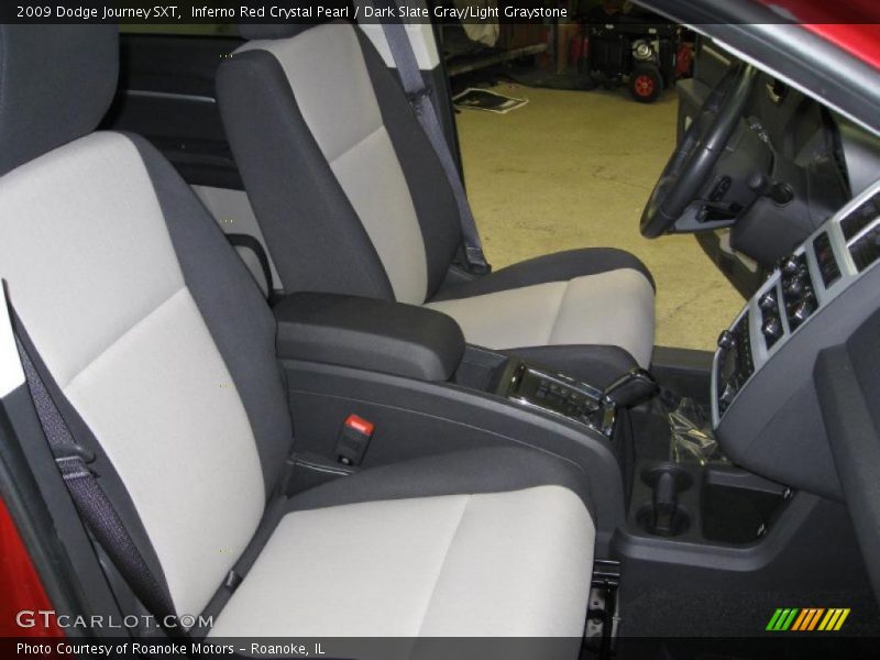 Inferno Red Crystal Pearl / Dark Slate Gray/Light Graystone 2009 Dodge Journey SXT