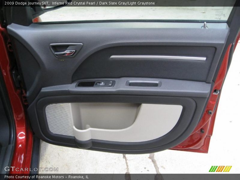 Inferno Red Crystal Pearl / Dark Slate Gray/Light Graystone 2009 Dodge Journey SXT